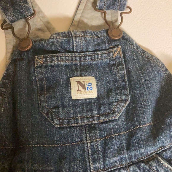 Nevada jersey lined overalls size 6 months - Picture 2 of 9